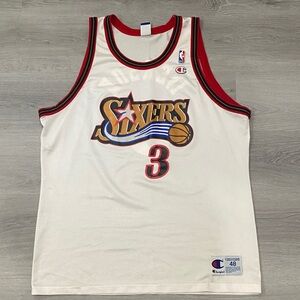 Champion Sixers Jersey Iverson #3